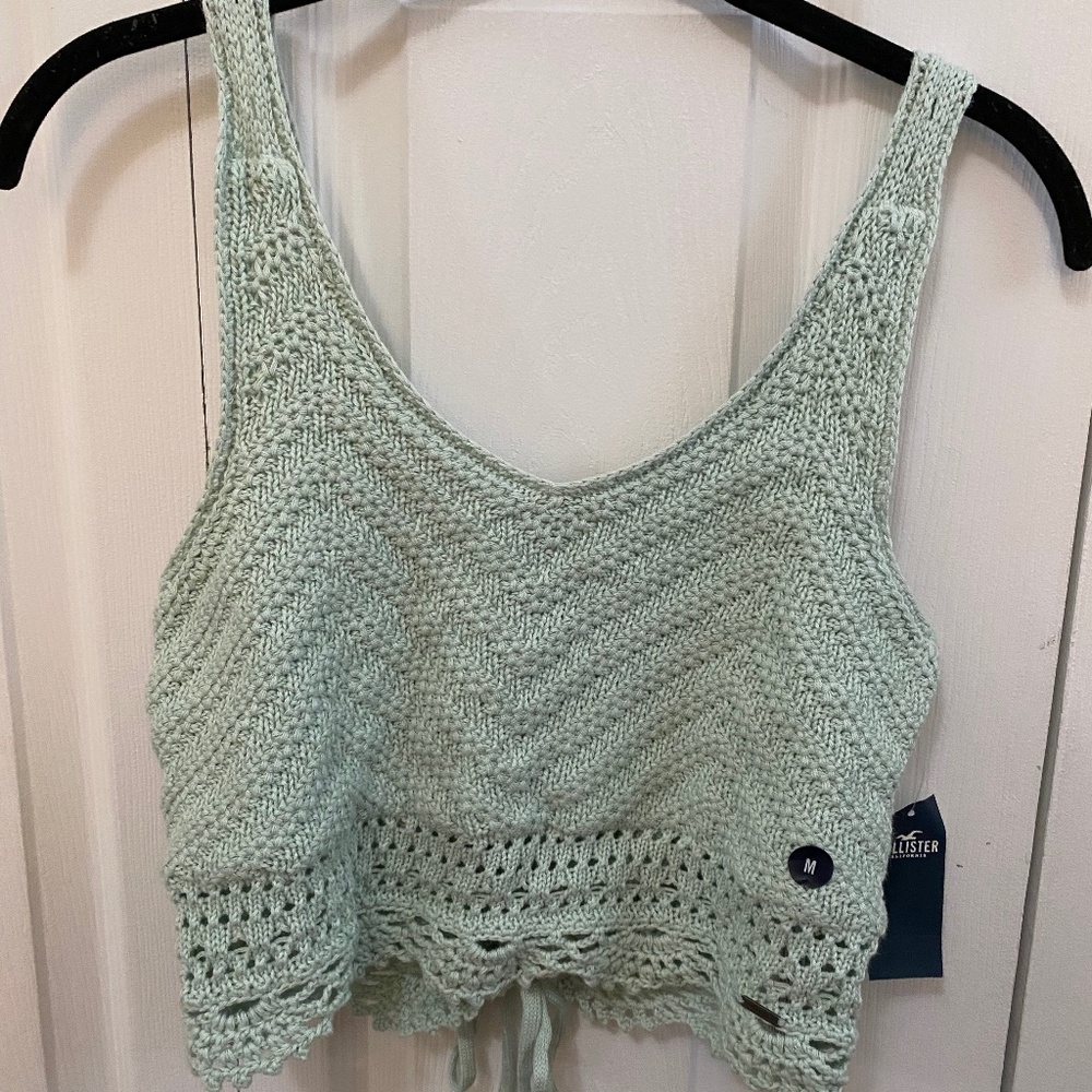 Hollister Crochet Tank Top